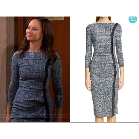 Chiara Boni La Petite Robe Rosmarijn checked dress - Picture 9 of 10